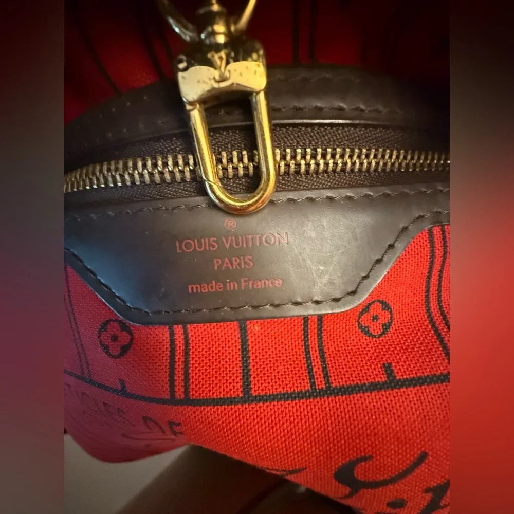 Louis vuitton Neverfull GM damier ebene - Picture 12 of 14